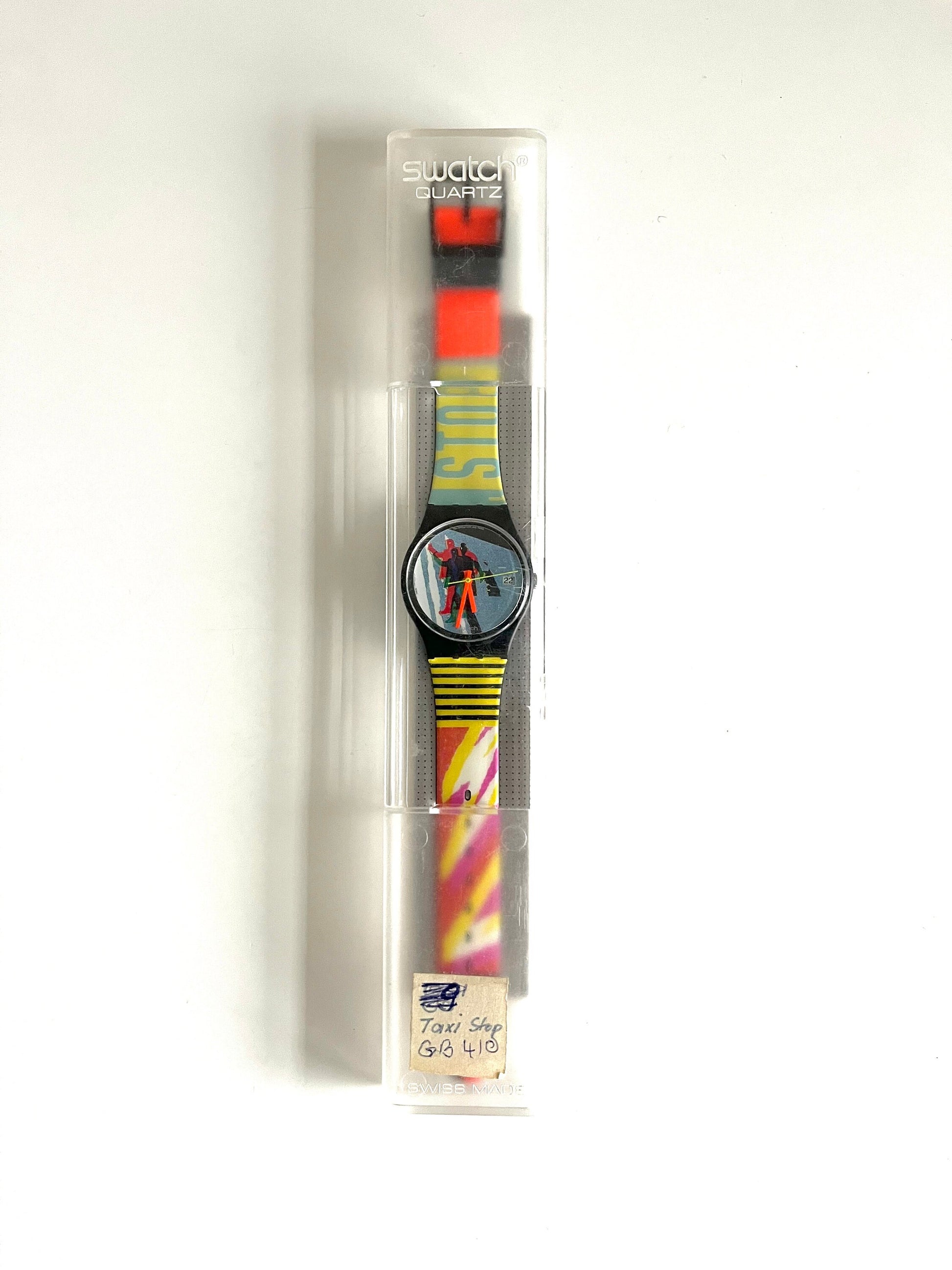 Swatch Gent Taxi Stop GB410 (1989)