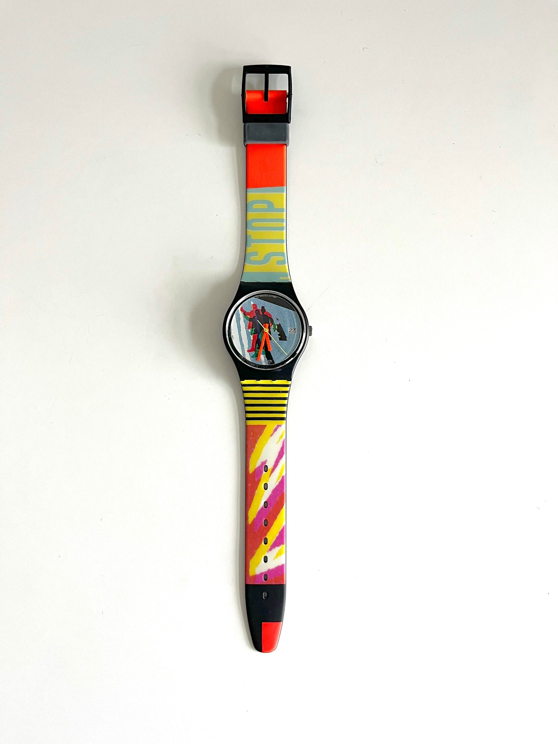 Swatch Gent Taxi Stop GB410 (1989)