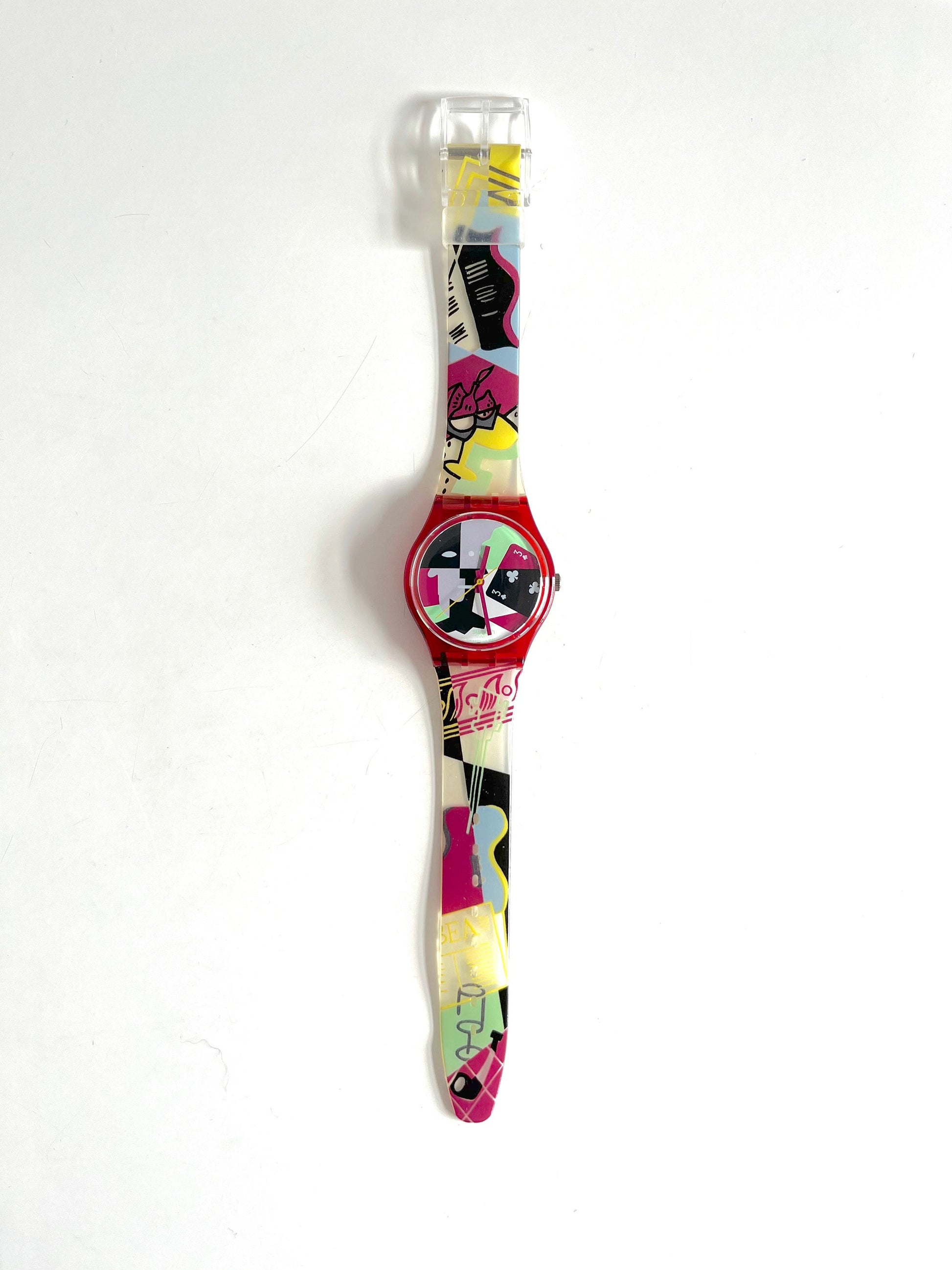 Swatch Gent CUBISTIC RAP GR110 (1991)