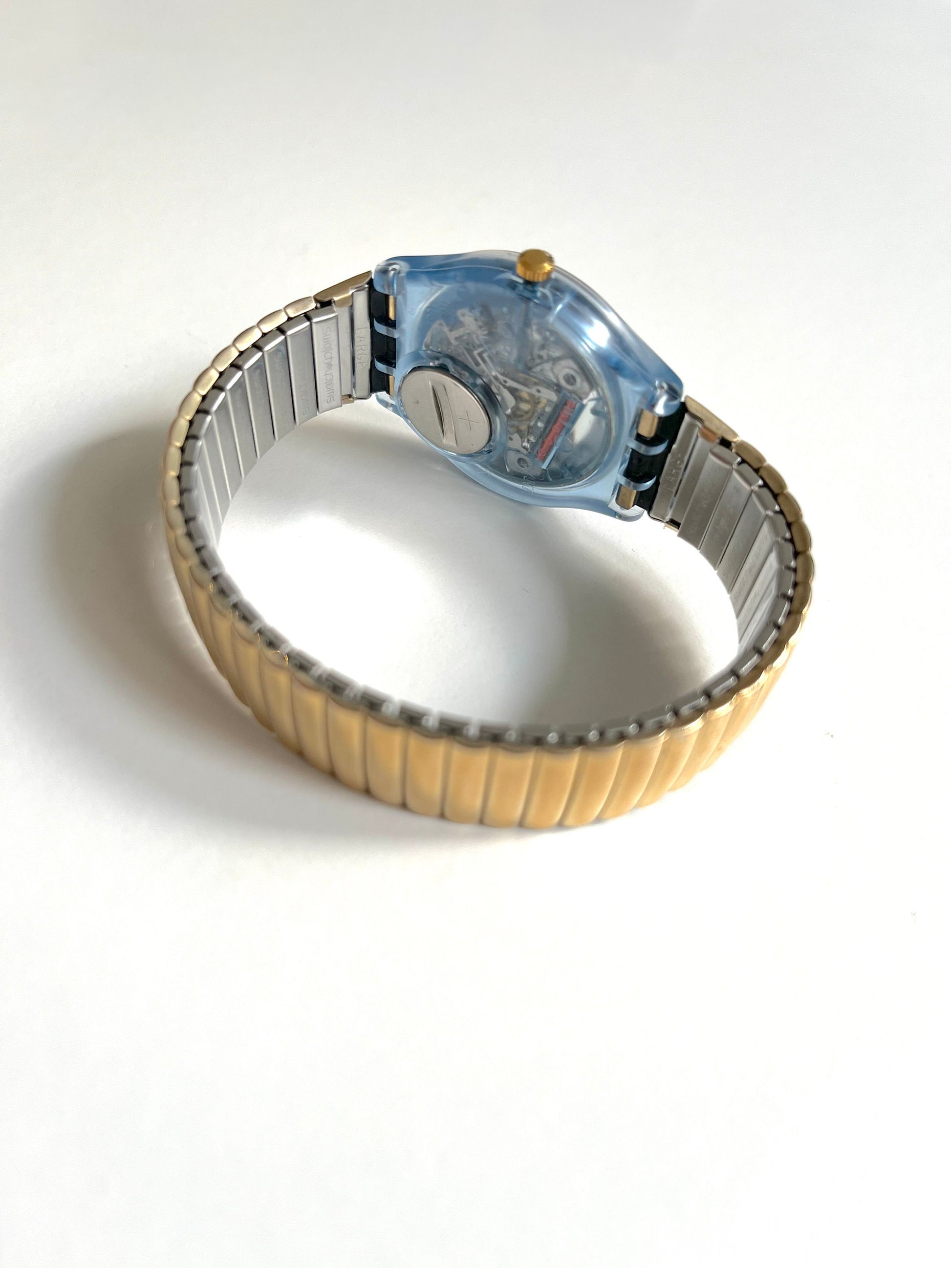 Swatch Gent Flex GOLDSMILE GN124 (1992)