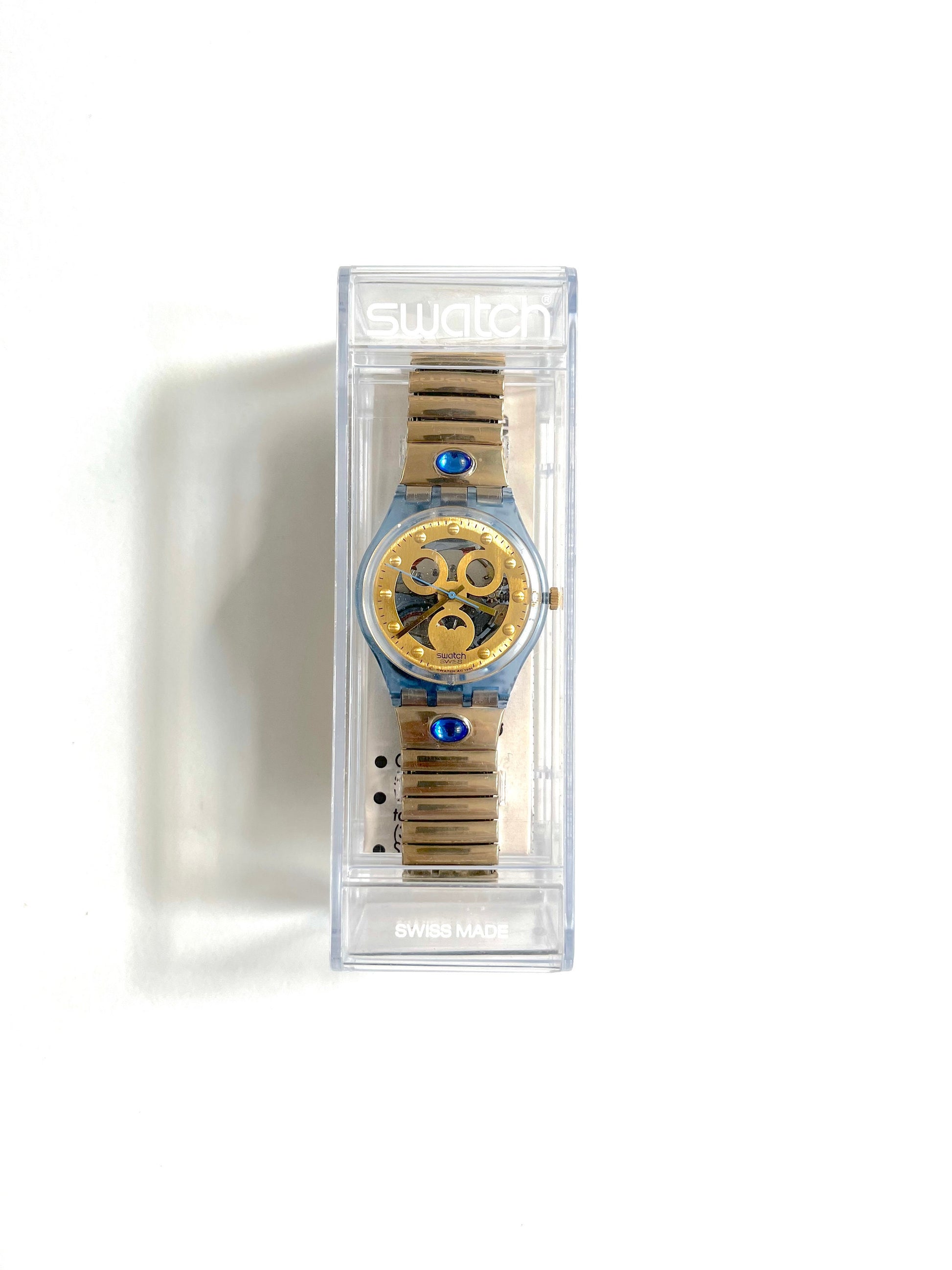 Swatch Gent Flex GOLDSMILE GN124 (1992)