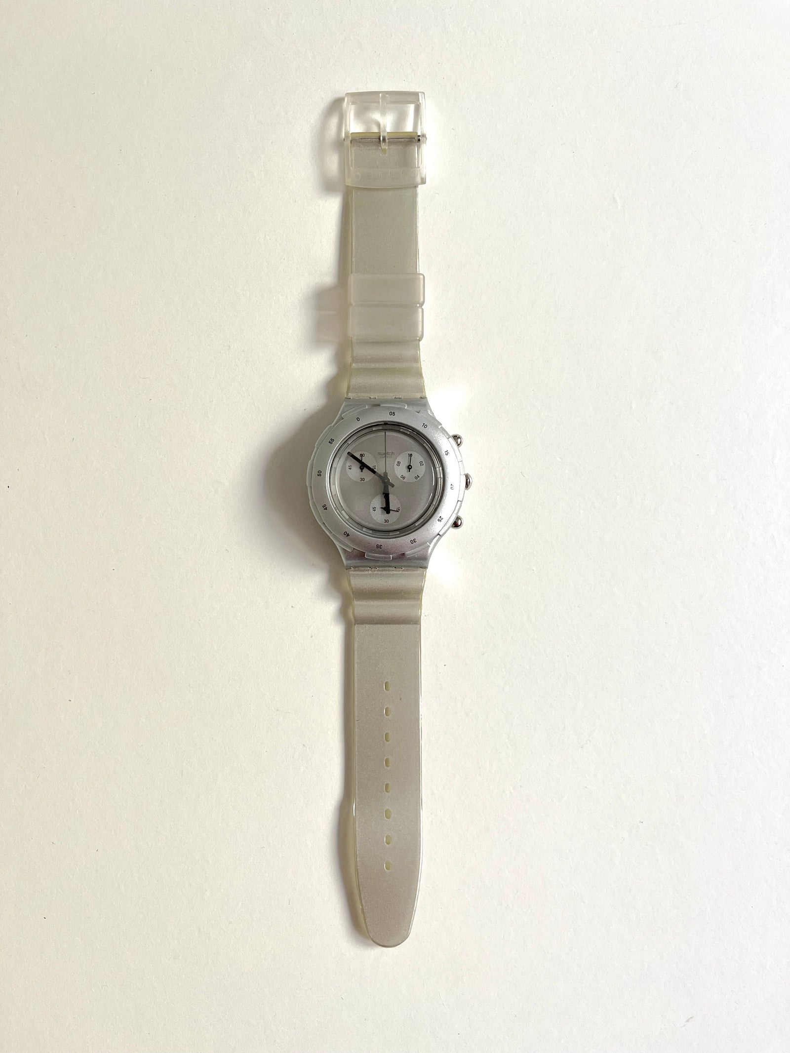 Swatch Aqua Chrono SILVER SBM107 (1997)