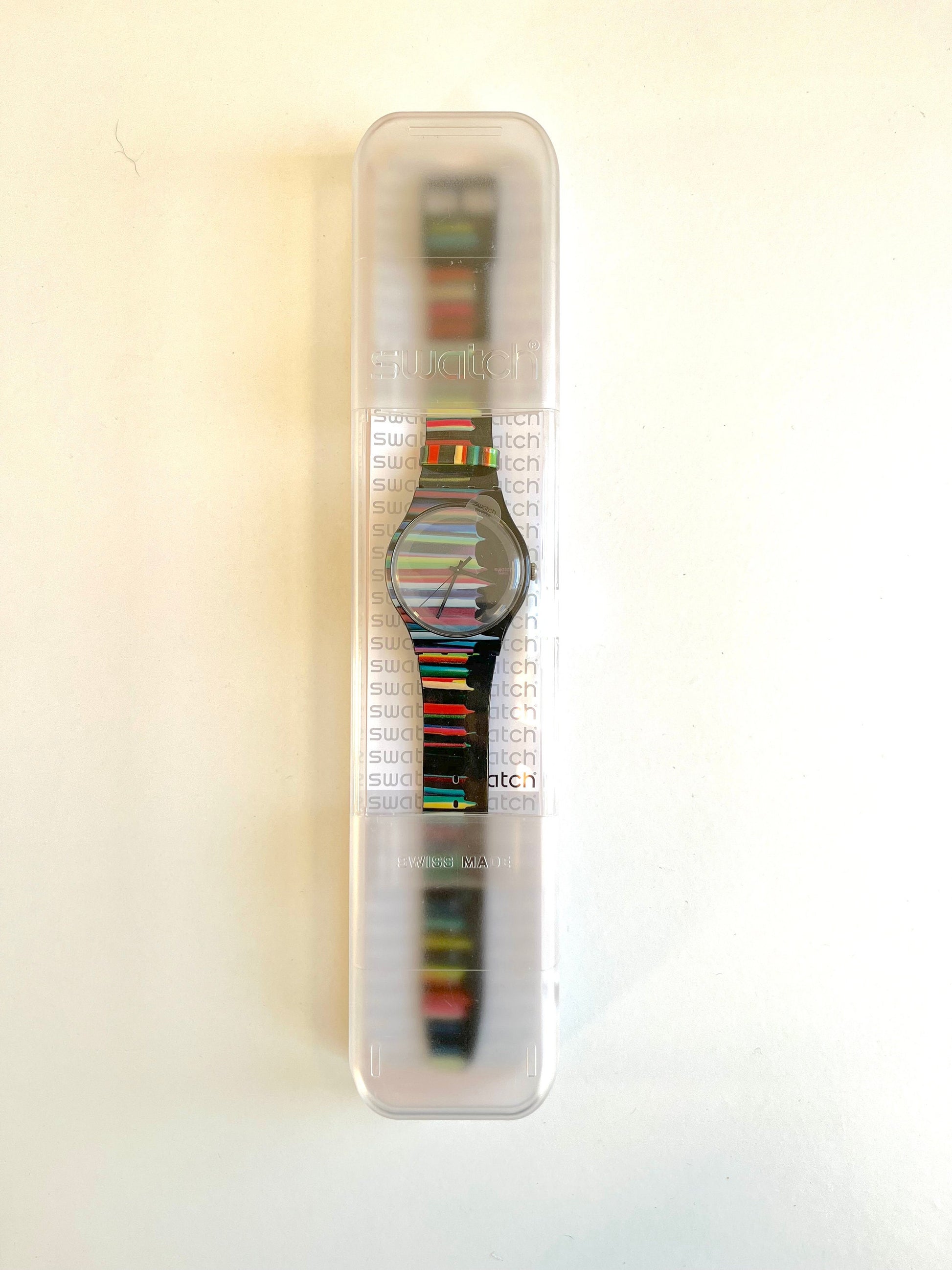 Swatch New Gent TIMEISNEVERENOUGHTIME SUOZ118 (2011)