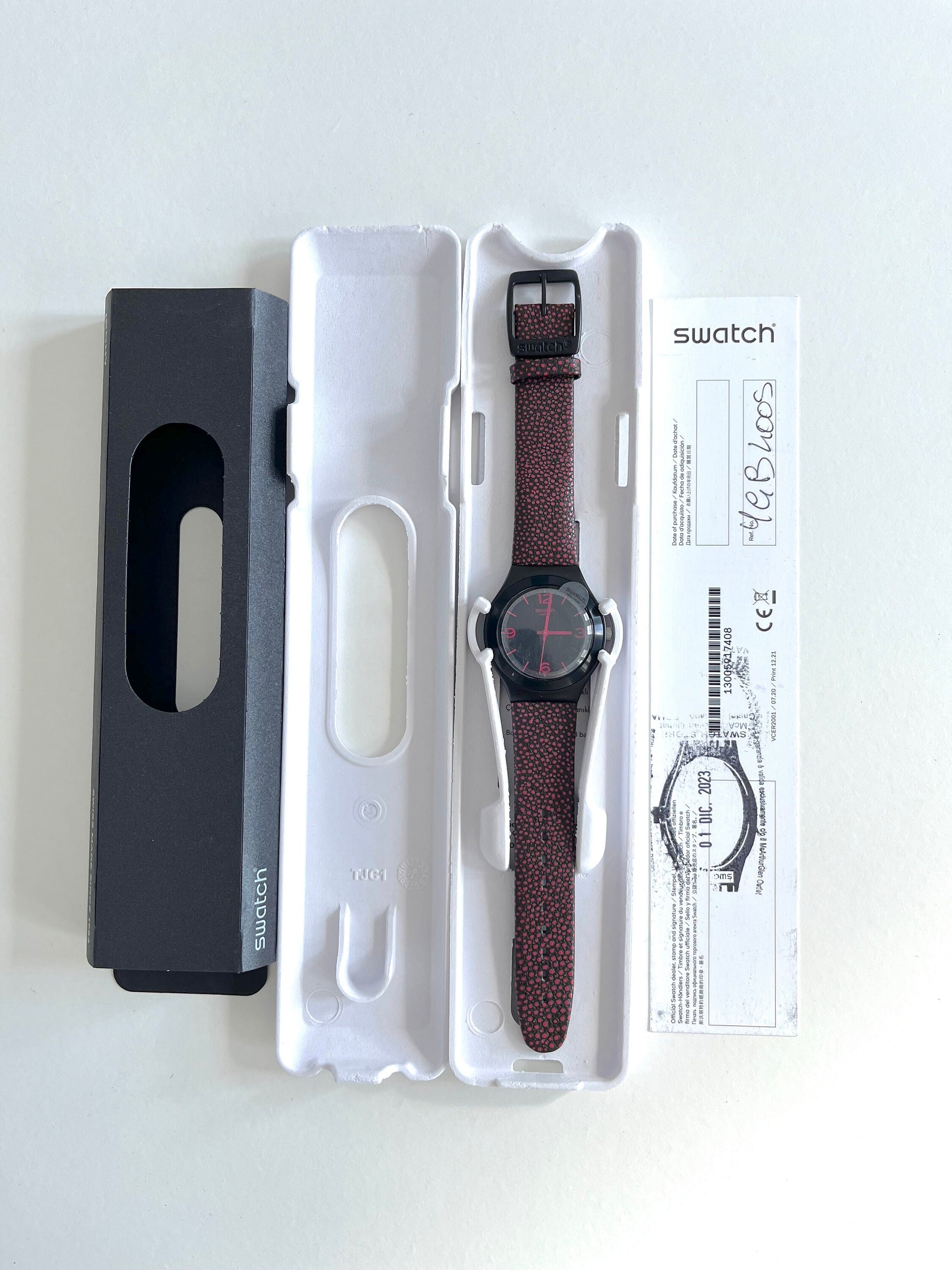 Swatch Irony Big PINK DROPS YGB4005 (2000)