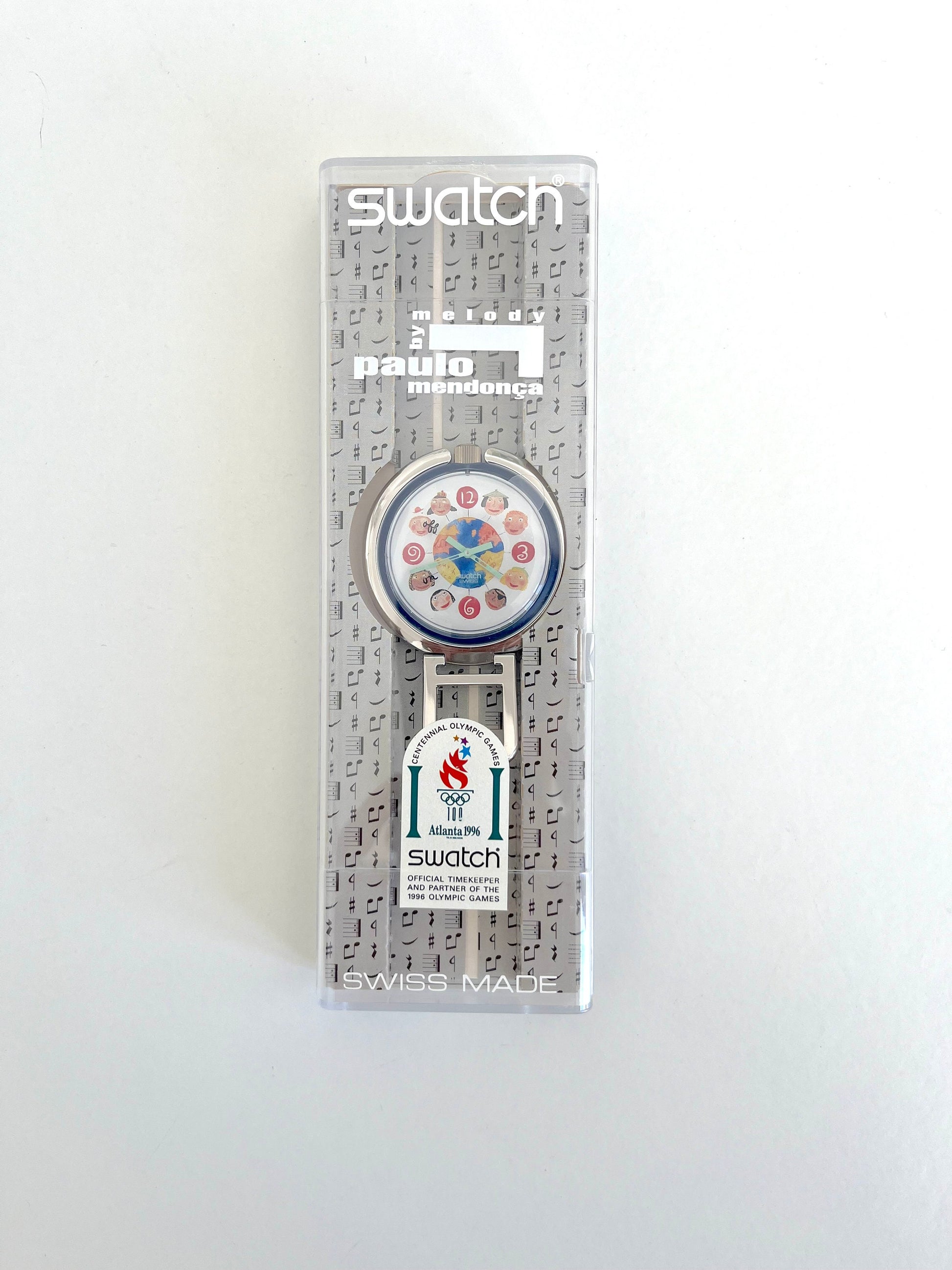 Swatch Musicall Alarm Clock ONE WORLD PUN100 (1996)