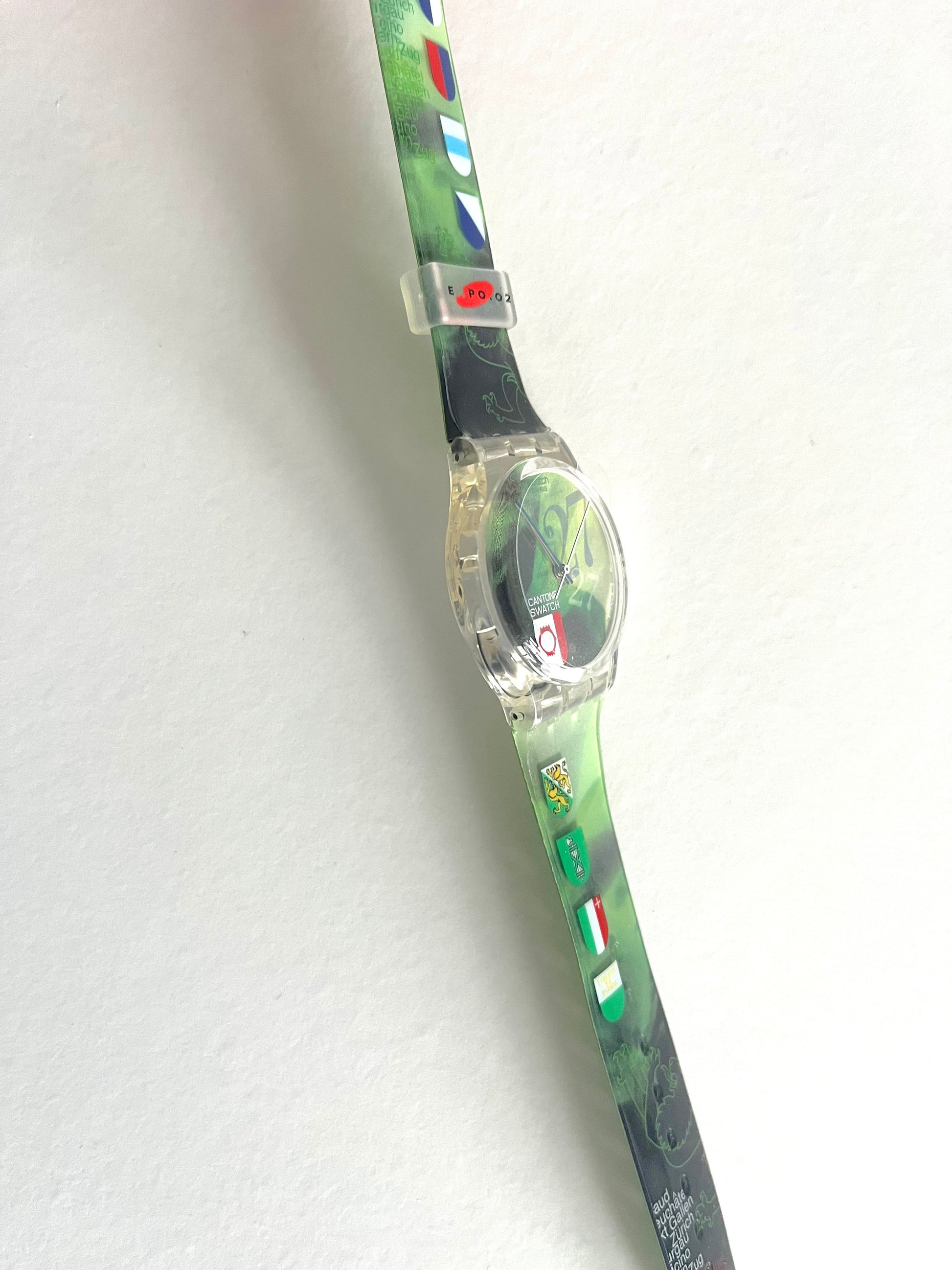 Swatch Gent 27 MO CANTONE Verte GZ173 (2002)