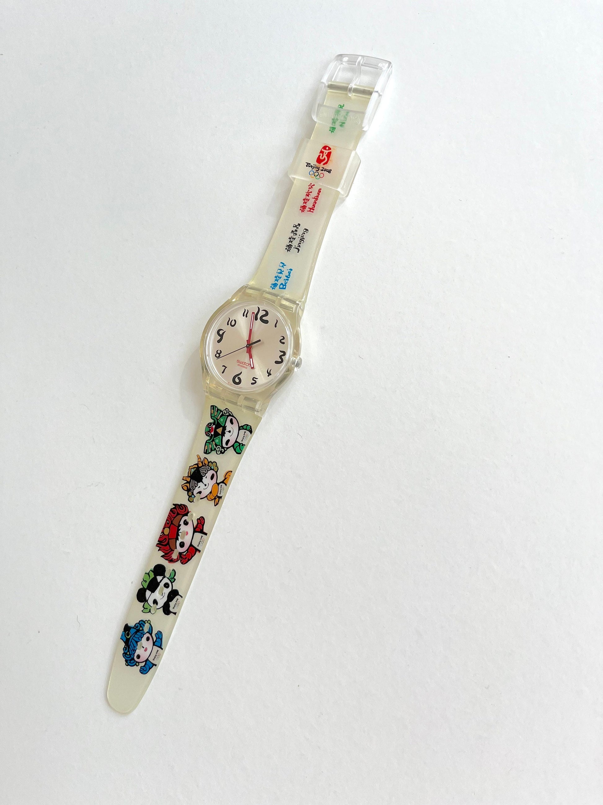 Swatch Jelly in Jelly OLYMPIC FRIENDS SUJZ103 (2008)