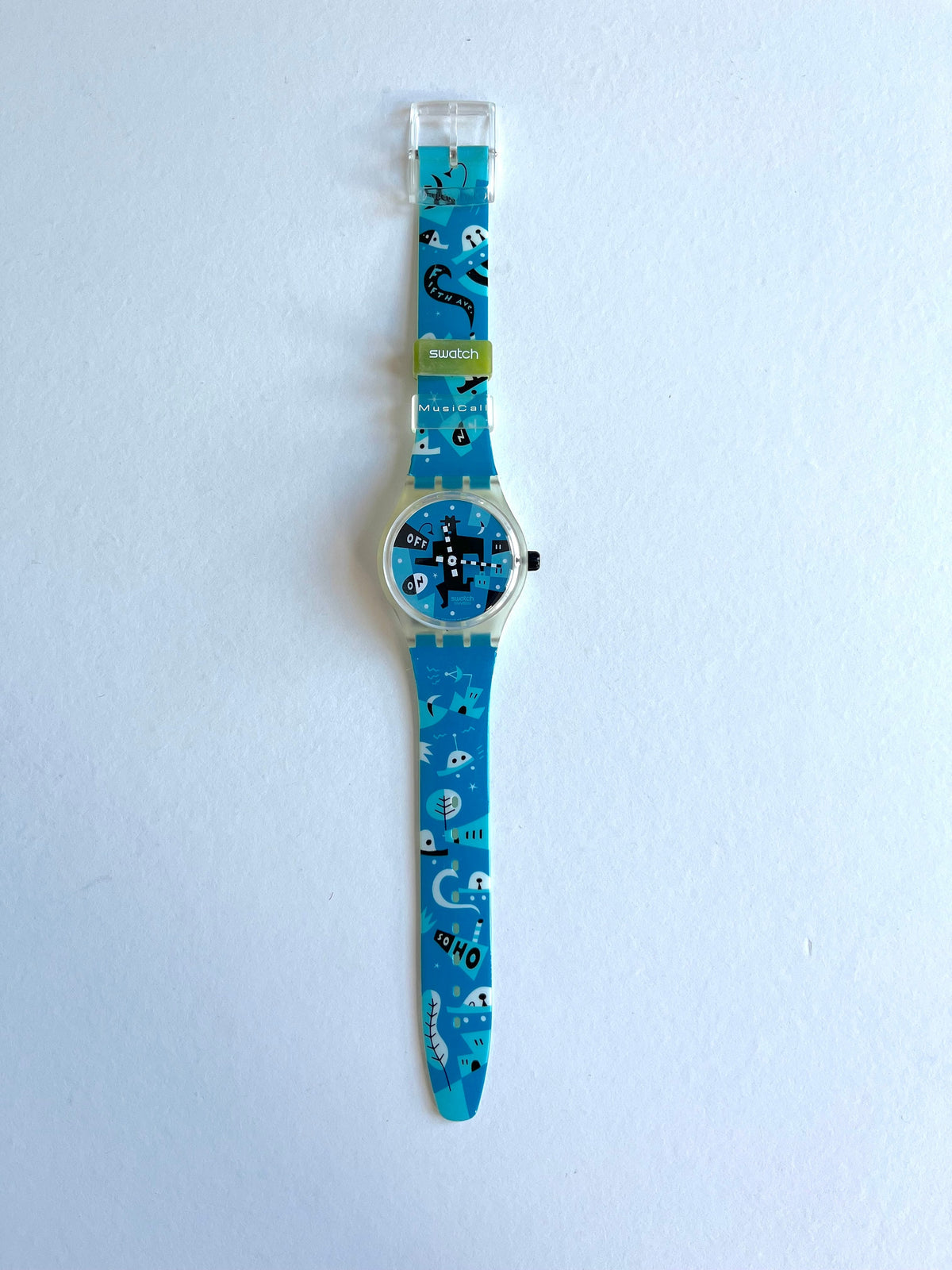 Swatch Musicall RUNNING TIME SLK107 (1996)