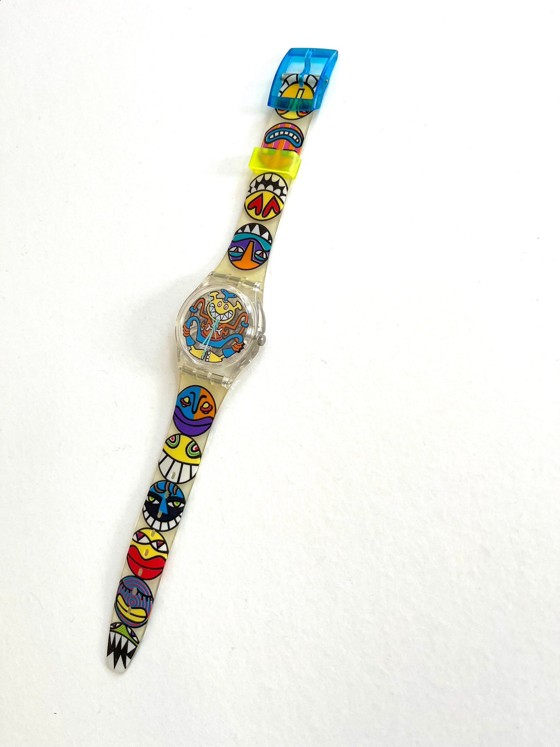 Swatch Gent Artist Special POP BONES by Jim Avignon GK230 (1996)