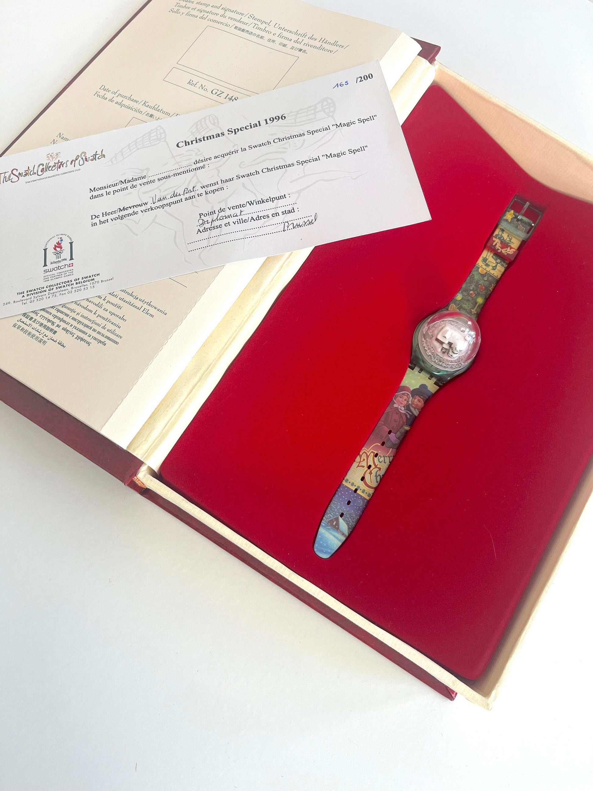 Swatch X-mas Special MAGIC SPELL GZ148 (1995)
