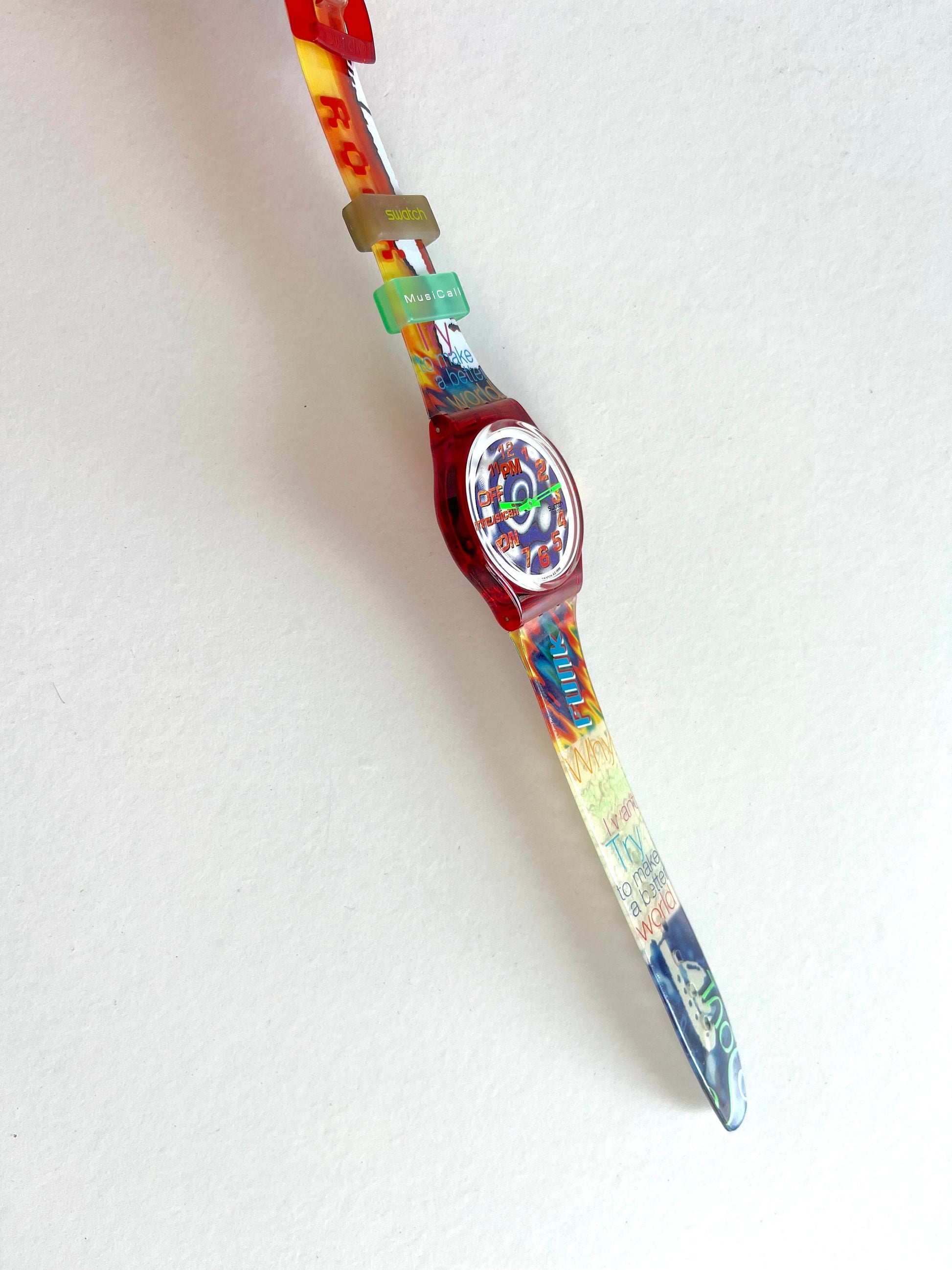 Swatch Special Musicall 11PM by Paolo Mendonca SLZ103 (1995)