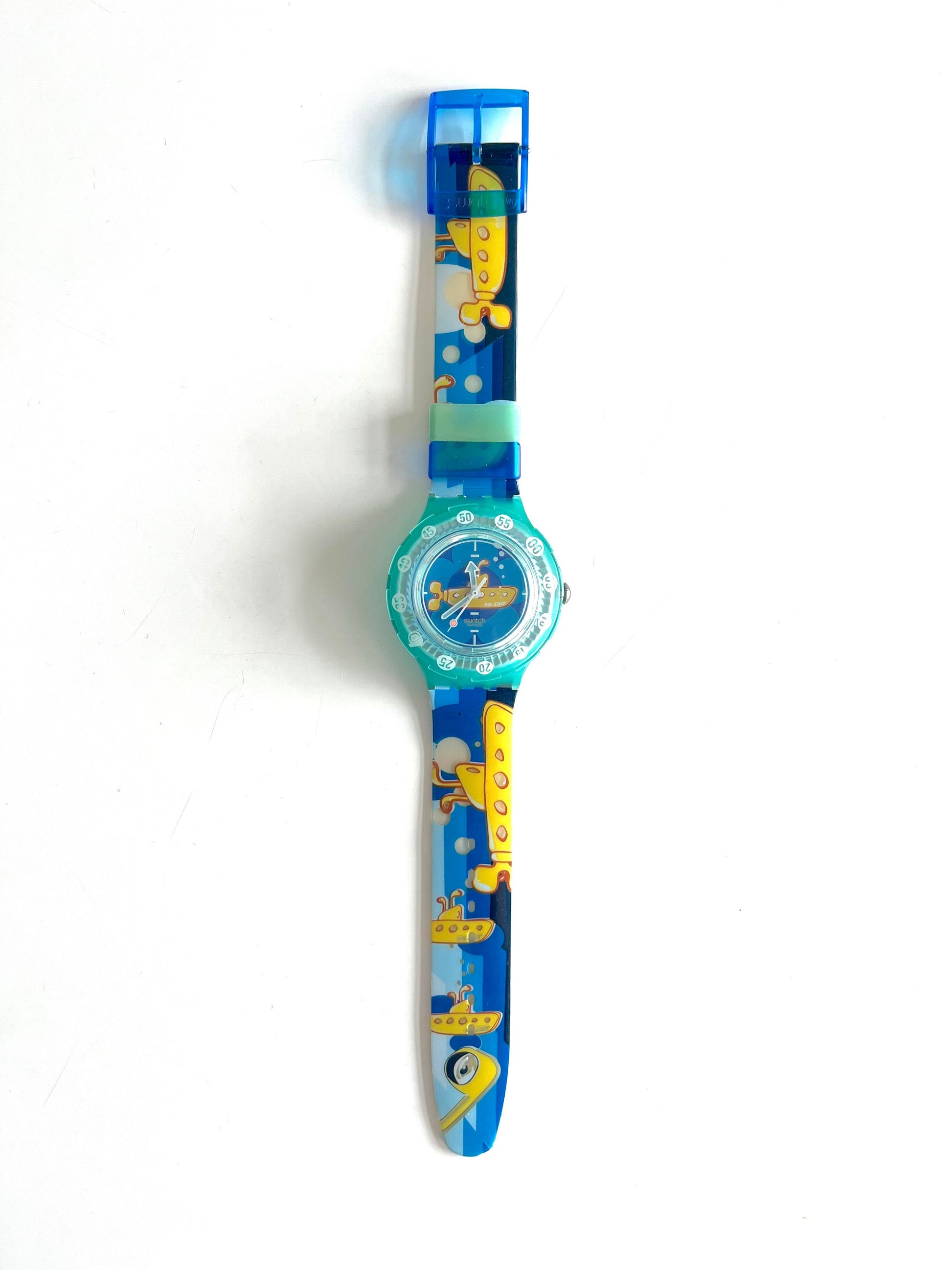 Swatch Scuba200 YELLOW SUB SDL101 (1998)