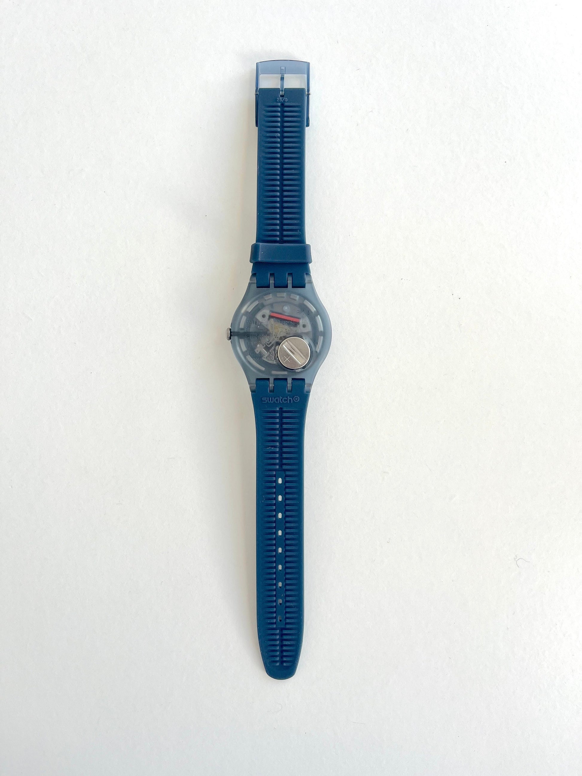 Swatch New Gent BLUE REBEL SUON700 (2010)