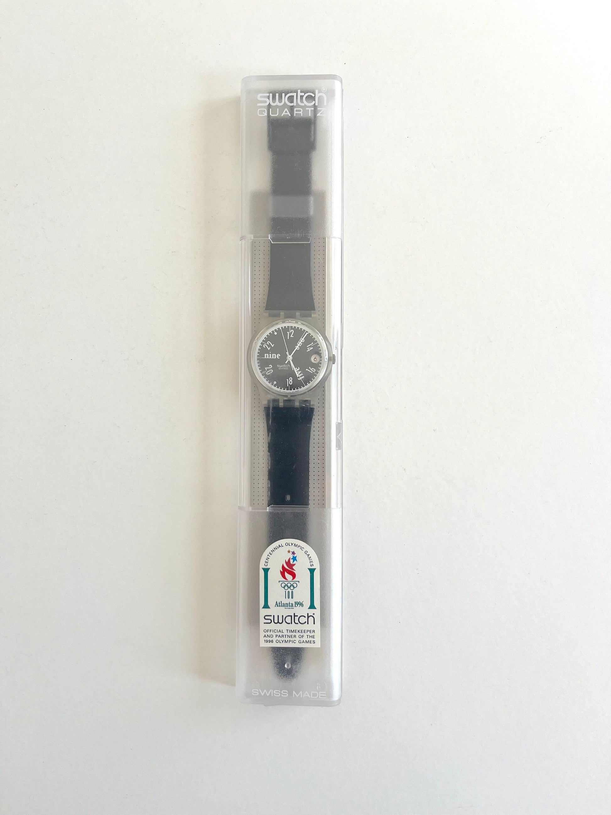Swatch Gent Black Jet GK406 (1996)