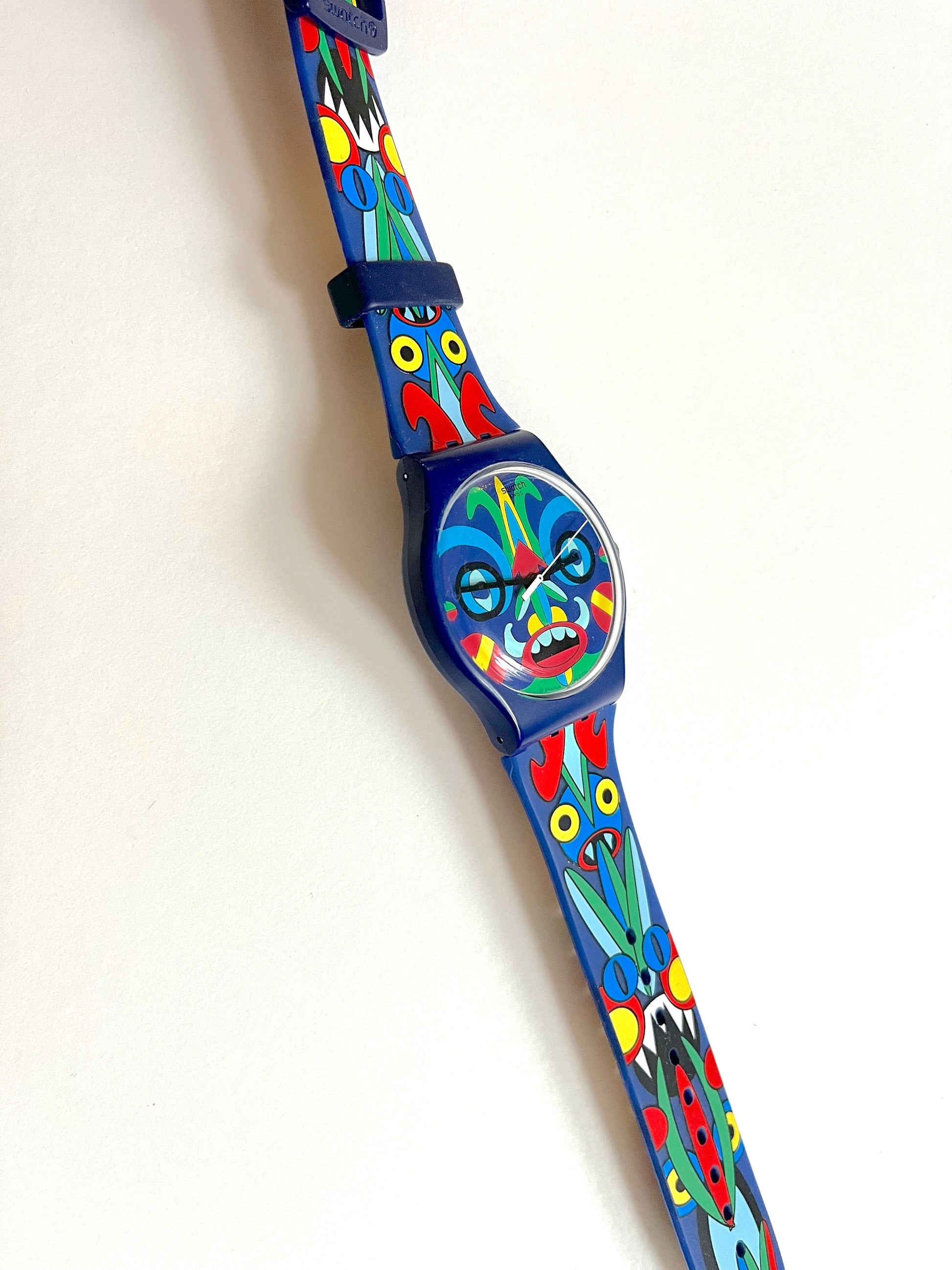 Swatch New Gent KUKULAKUKU by Mika SUOZ171 (2013)