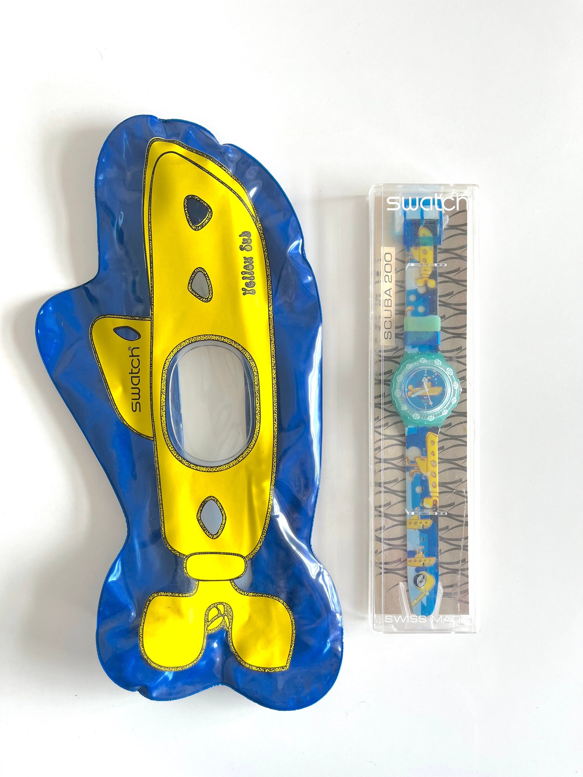 Swatch Scuba200 YELLOW SUB SDL101 (1998)