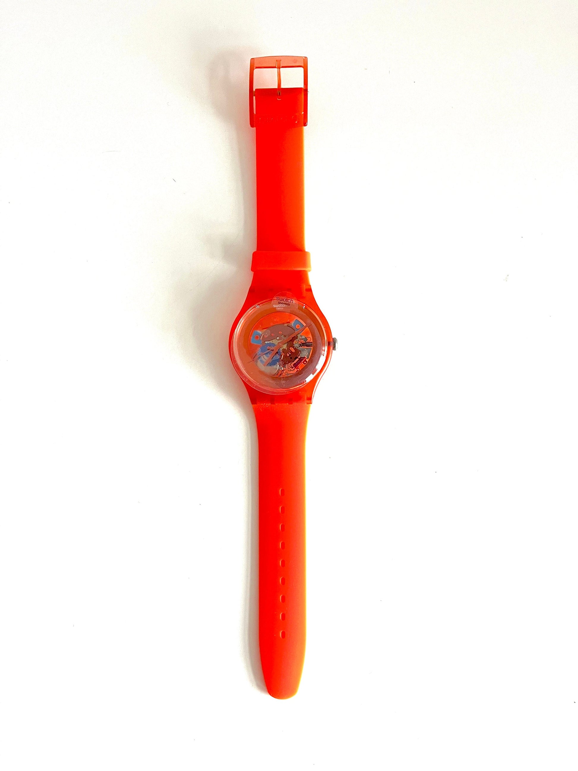 Swatch New Gent ORANGISH LACQUERED SUOO100 (2012)