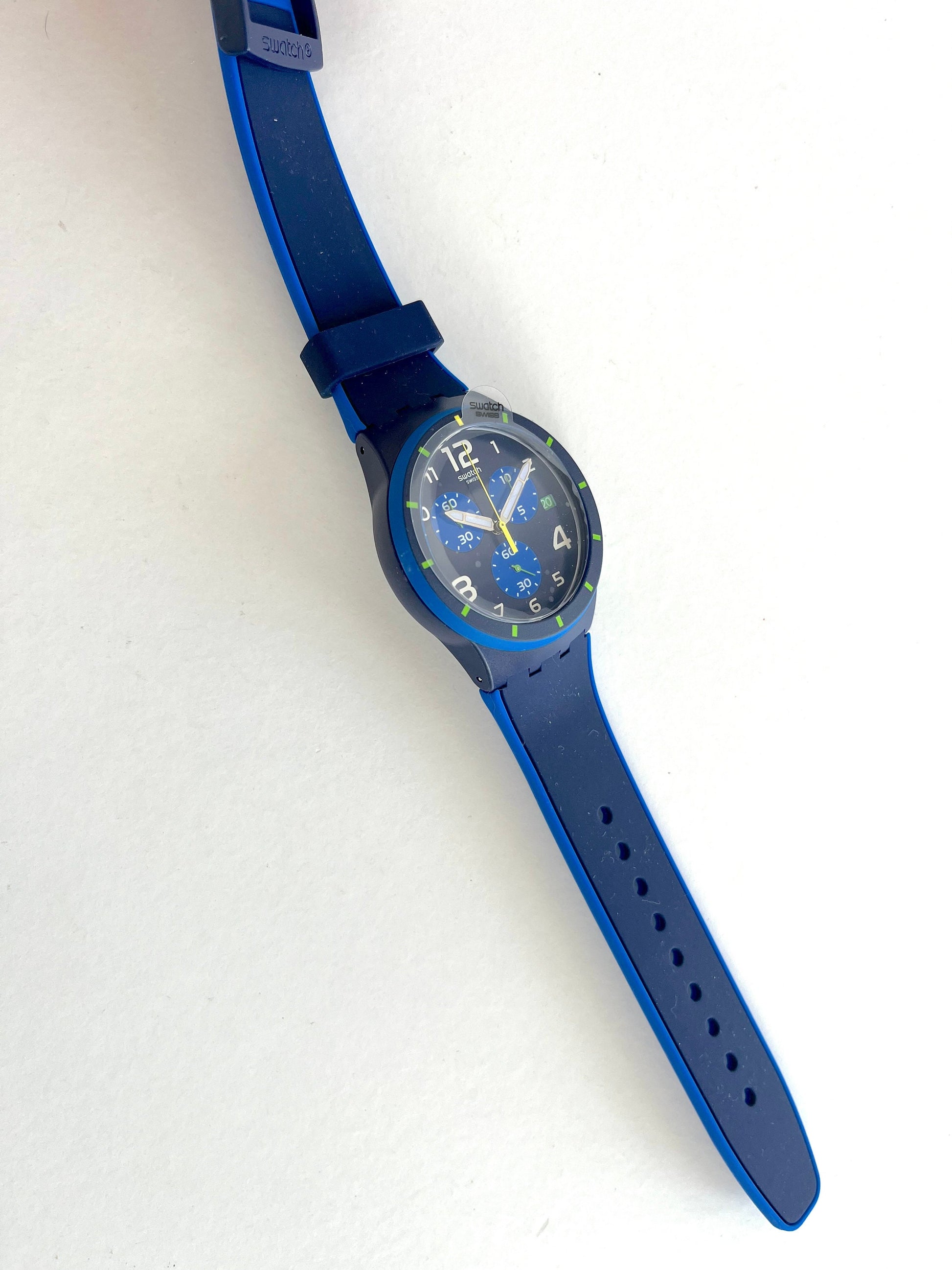 Swatch Chrono Plastic Bleu Sur Bleu SUSN409 (2017)