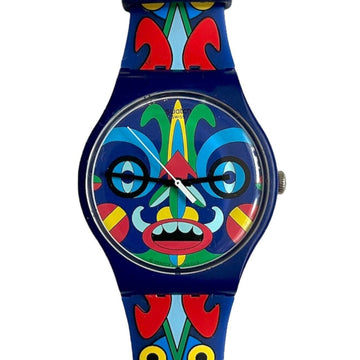 Swatch New Gent KUKULAKUKU by Mika SUOZ171 (2013)