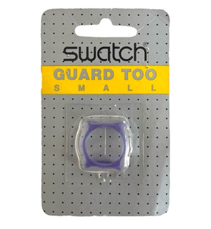 Swatch GUARD Demasiado Pequeño Transparente Púrpura Para Swatch Lady 25mm