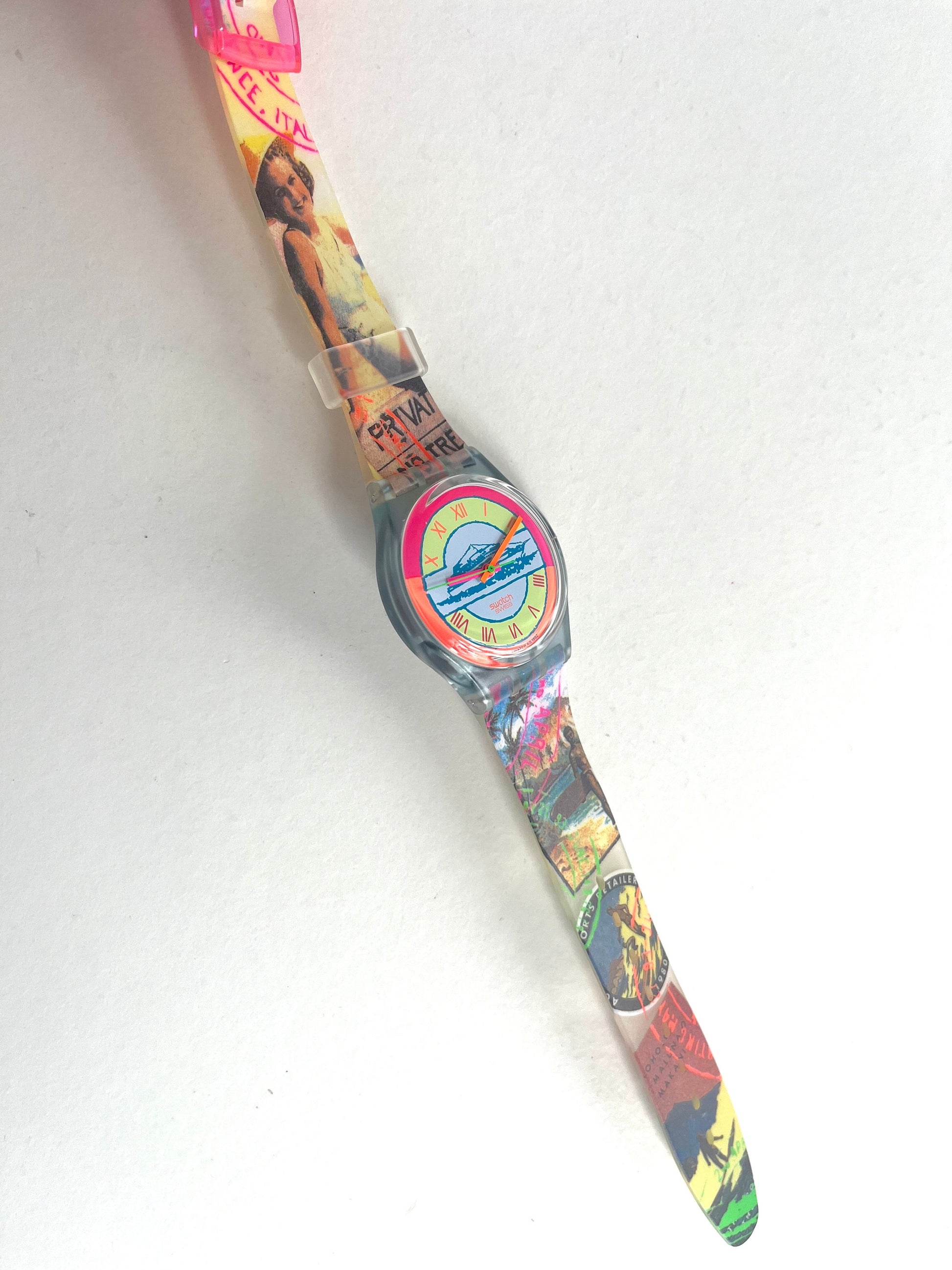 Swatch Gent POSTCARD GN127 (1993)