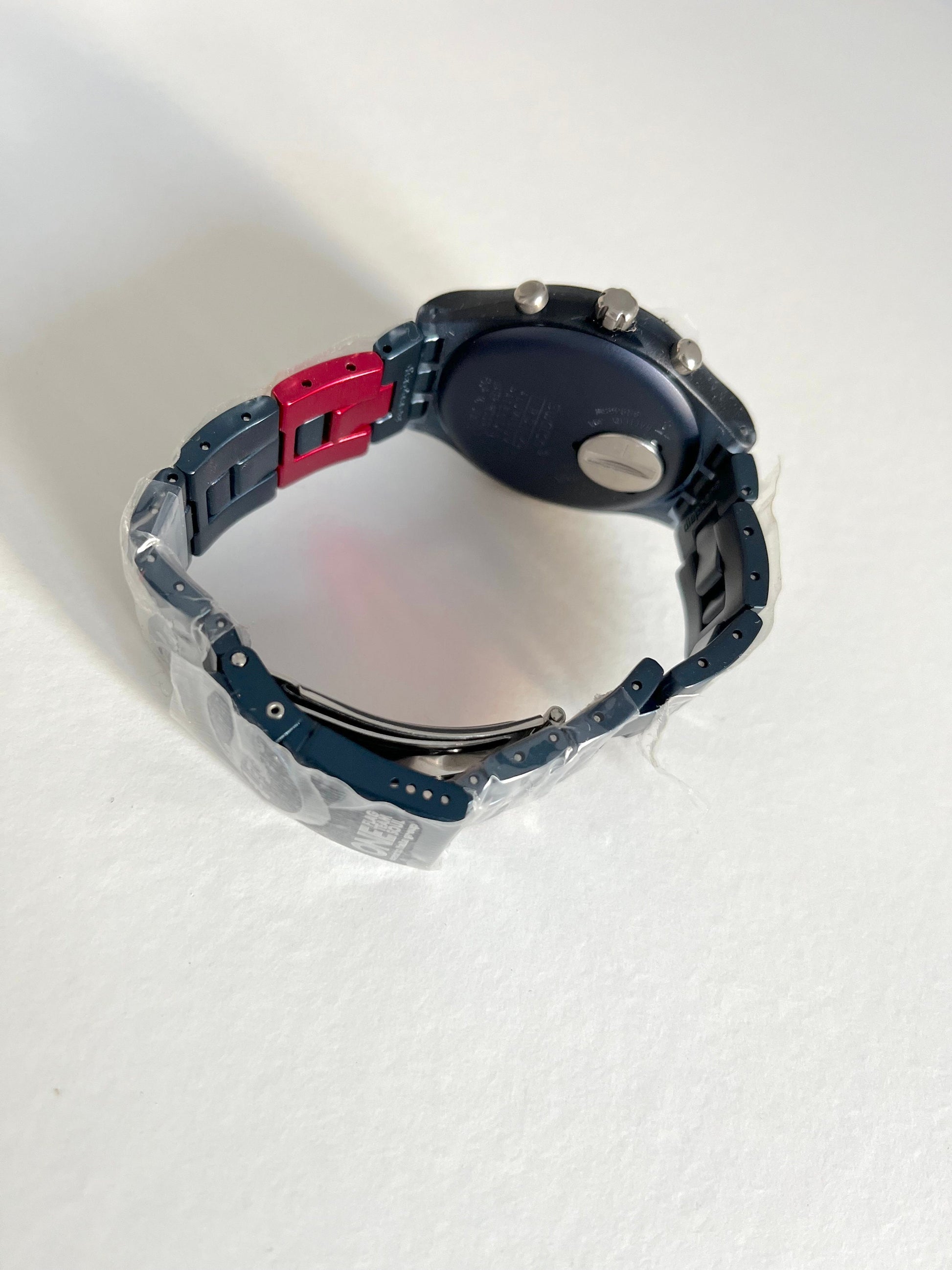 Swatch Diaphane Chrono FULL BLOODED Smoky Blue SVCN4004AG (2011)