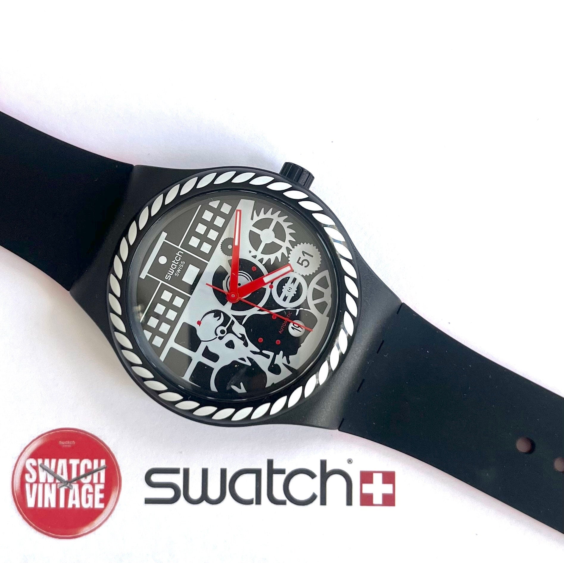 Swatch Automatic SISTEM Schwiiz Swissnes SUTB404 (2017)