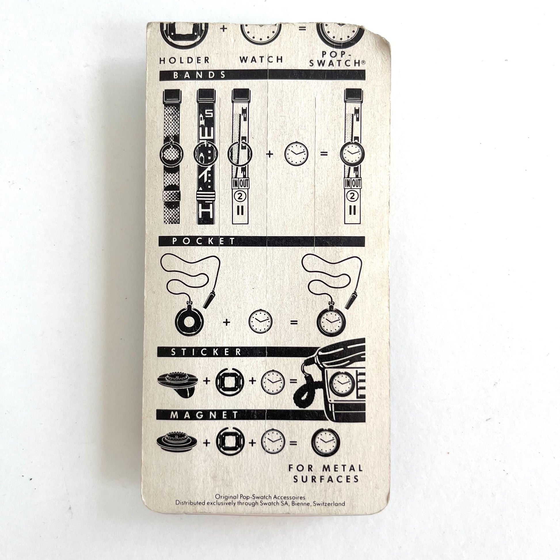 Replacement Band For Pop Swatch RASPBERRY PWK178 (1992)