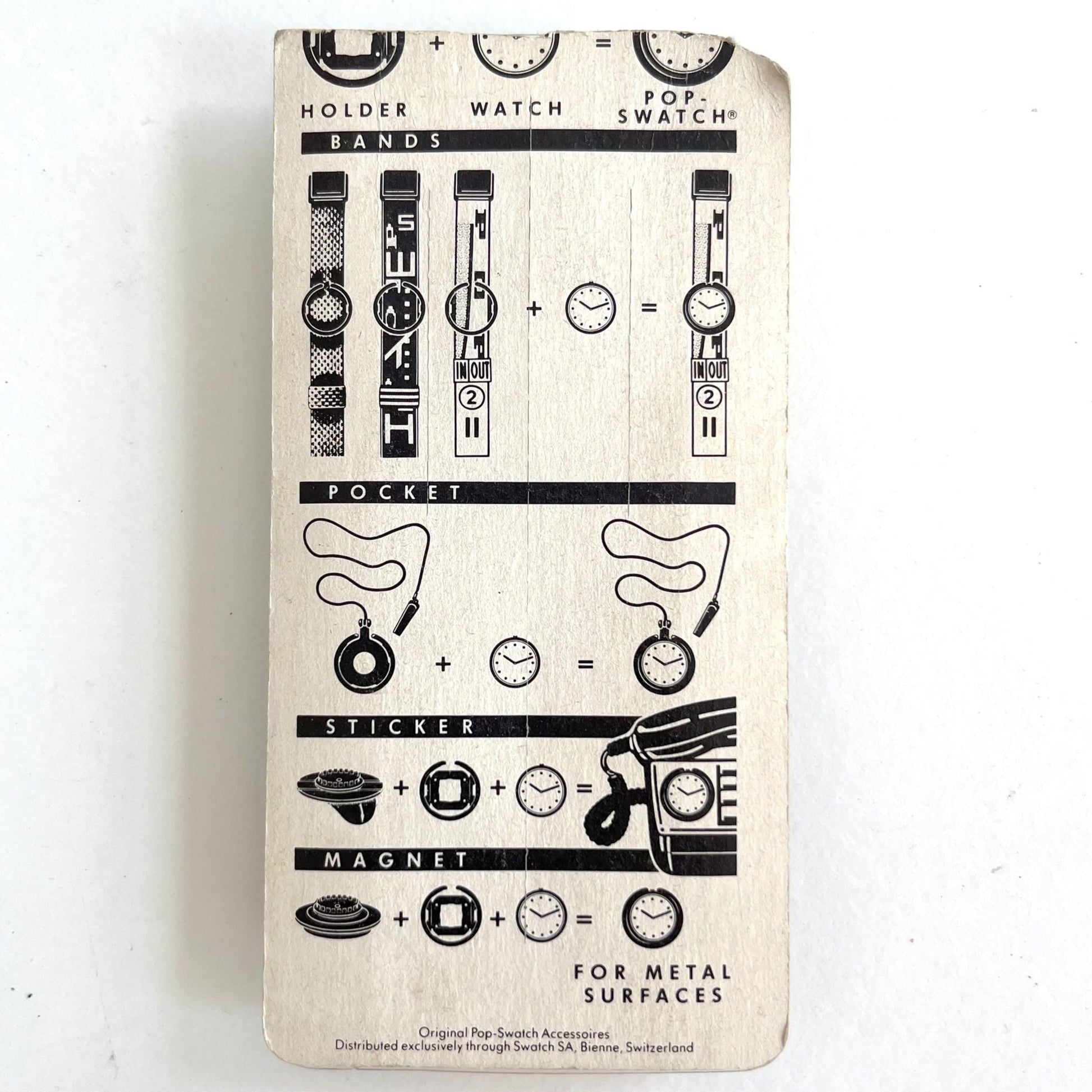 Replacement Band For Pop Swatch MINT SEA PWB166 (1992)