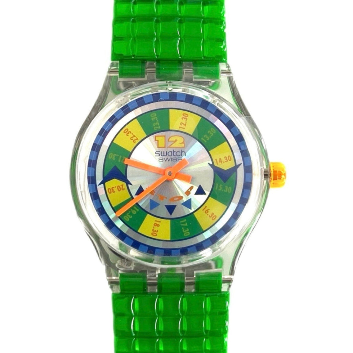Swatch Stop Watch GREEN SPEED SSK111 (1994)