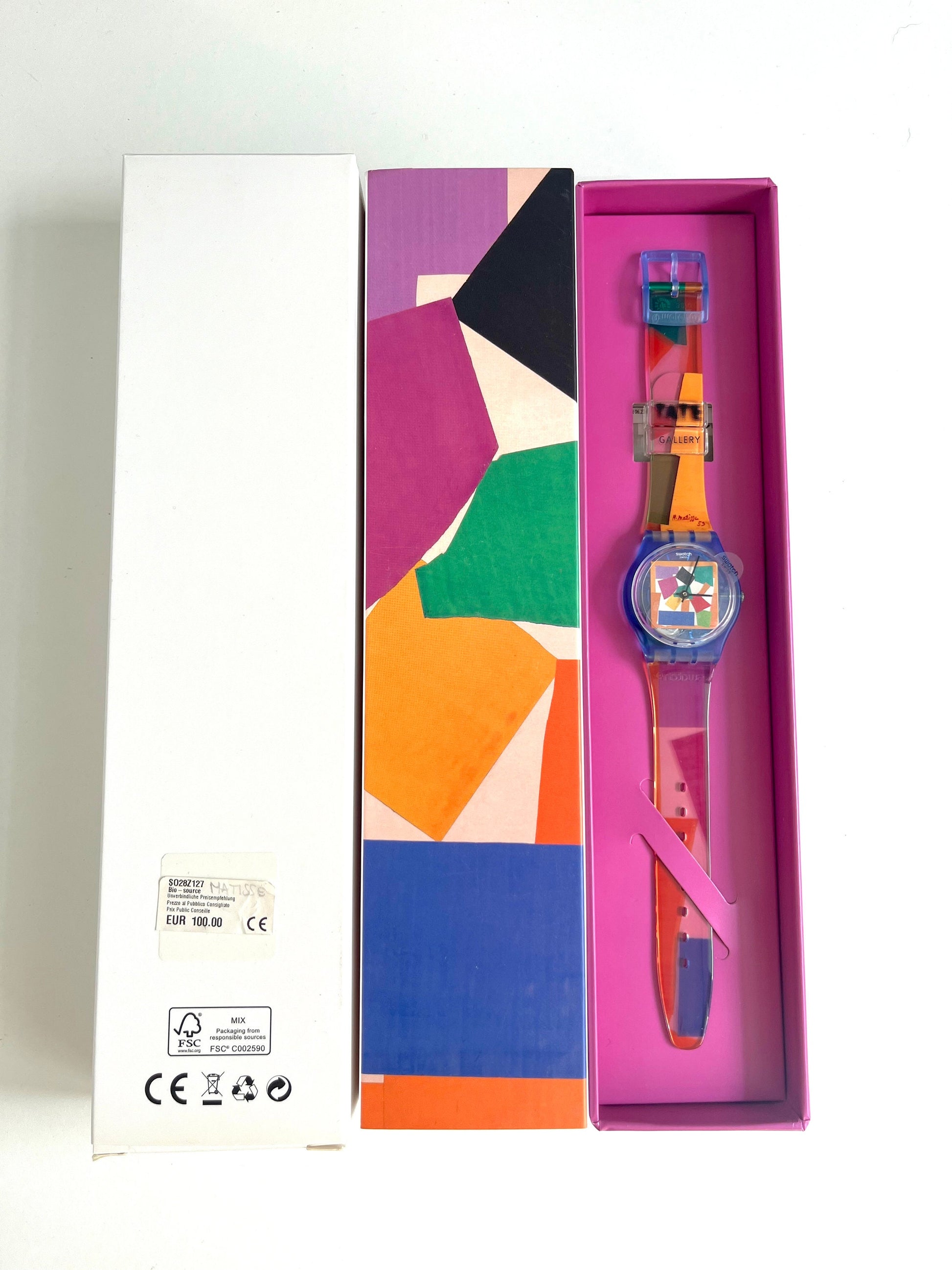 Swatch Gent Art Special MATISSE'S SNAIL SO28Z127 (2019)