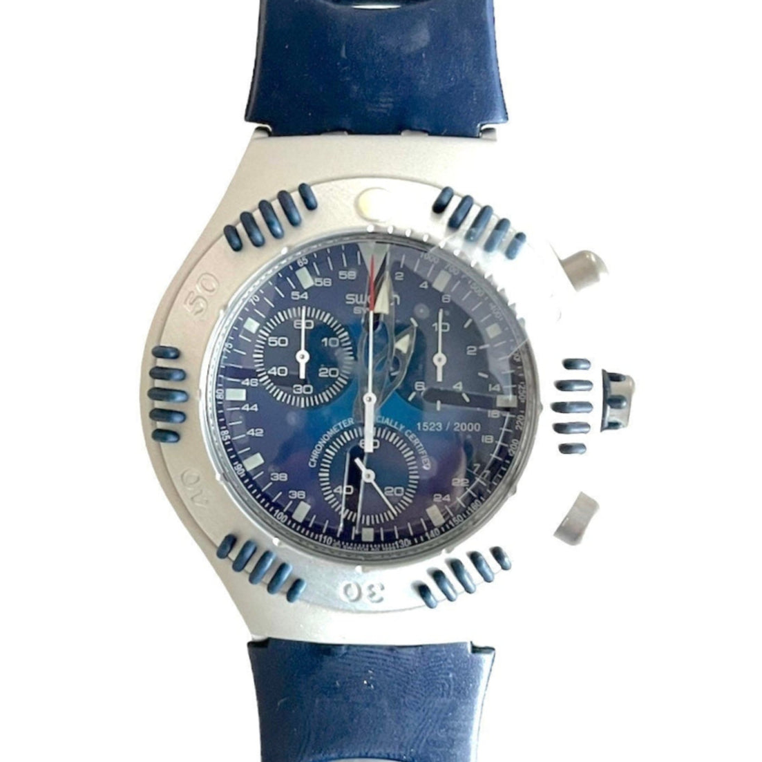 Swatch Irony Scuba 200 Chrono Sea Counter Chronometer YBZ4000 (2000)