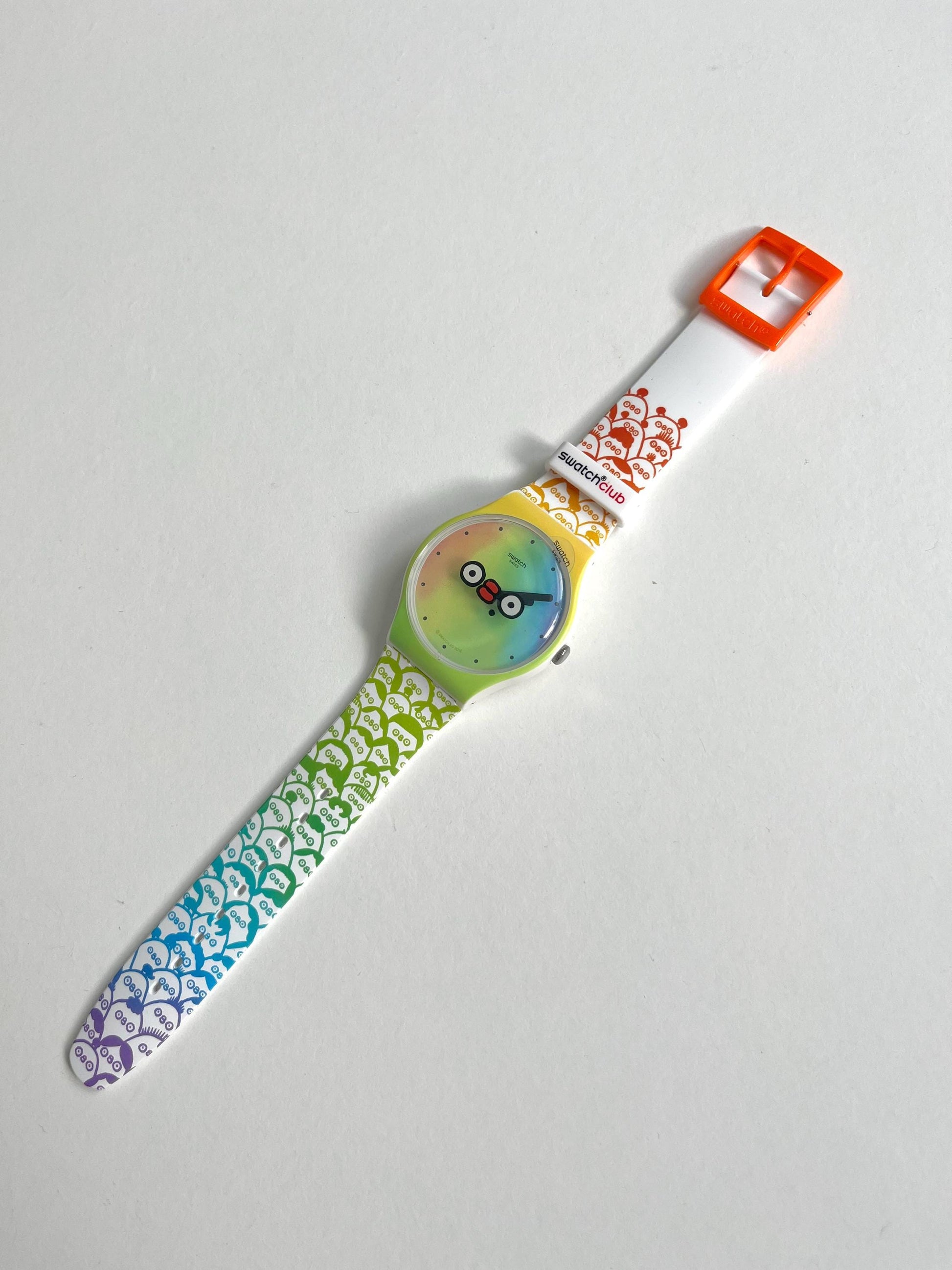 Swatch New Gent Club Special WHAT YO FACE SUOZ303 (2019)