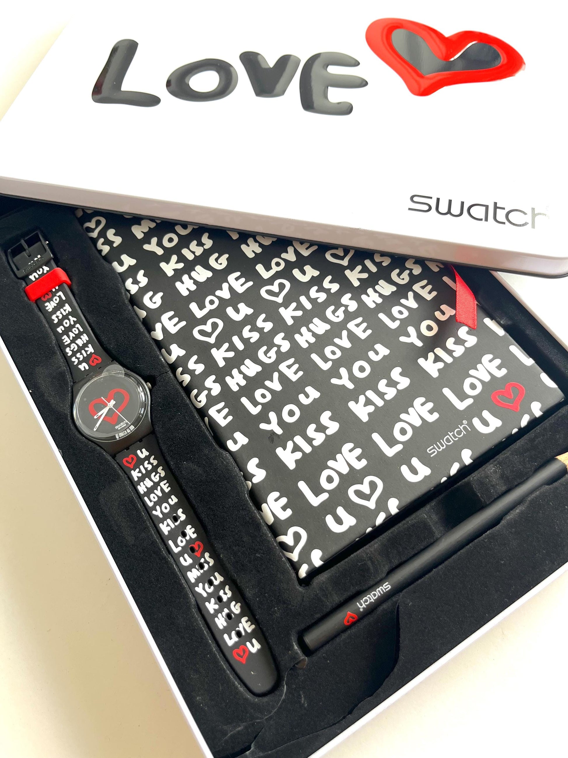 Swatch Gent LOVE SECONDS Valentine Special GB246 (2010)