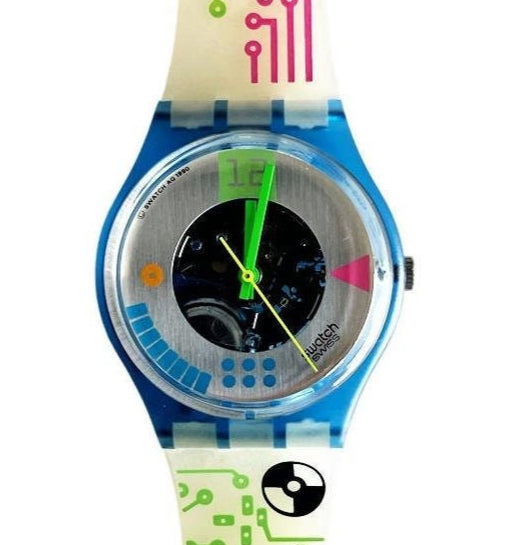 Swatch Gent COMPUTRIP GN108 (1990)