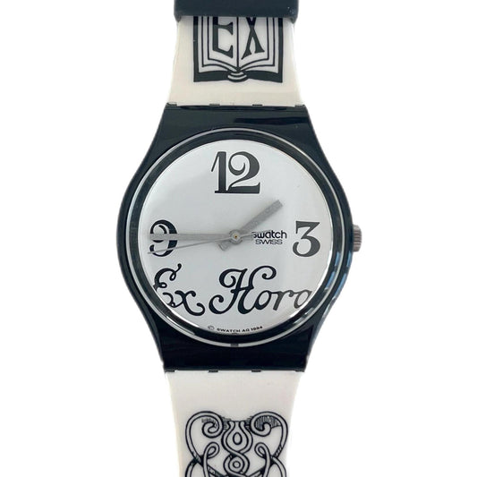 Swatch Gent BLACK LETTER GB163 (1996)