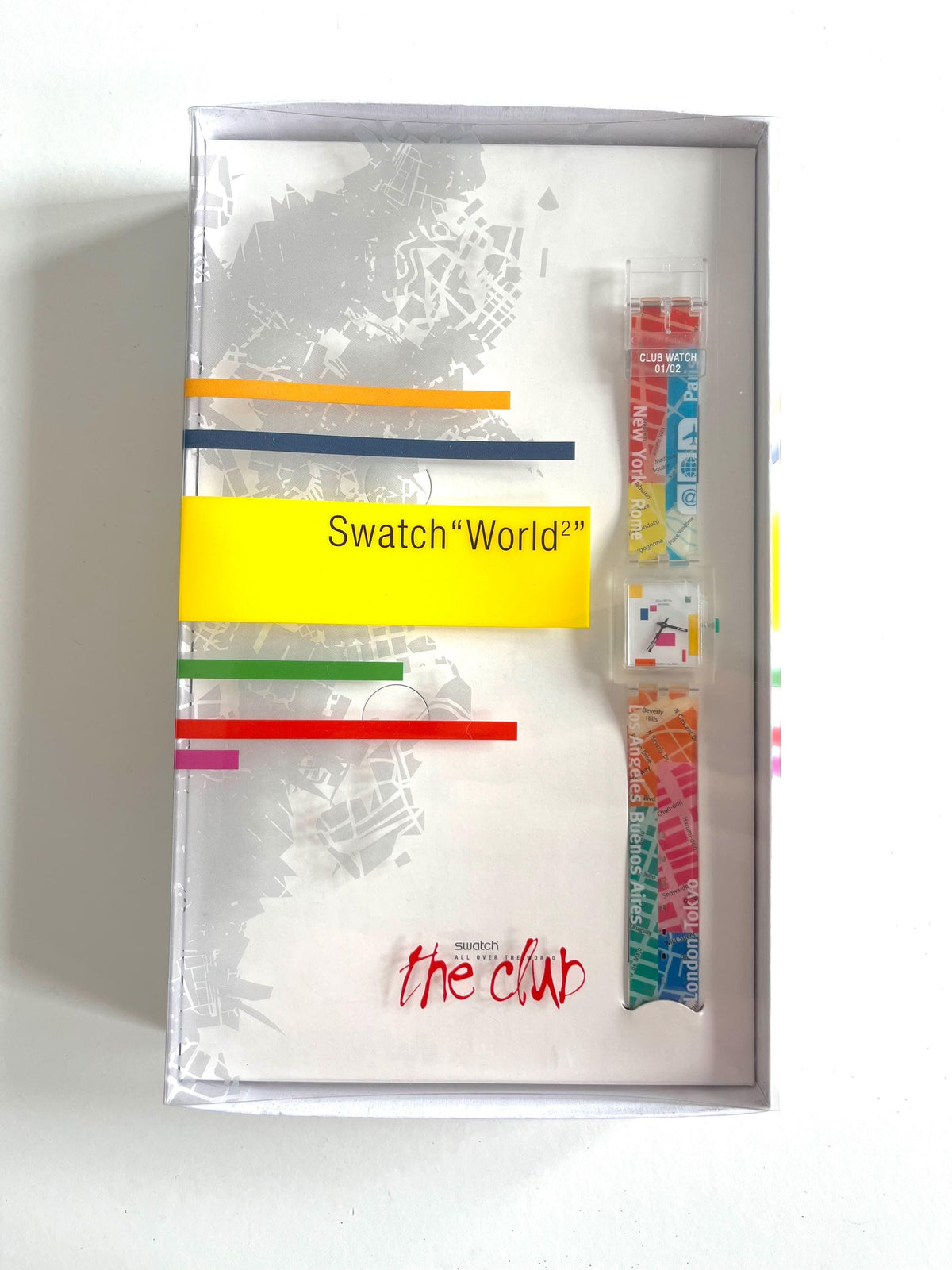 Swatch Square WORLD 2 Club Special SUAZ100 (2001)