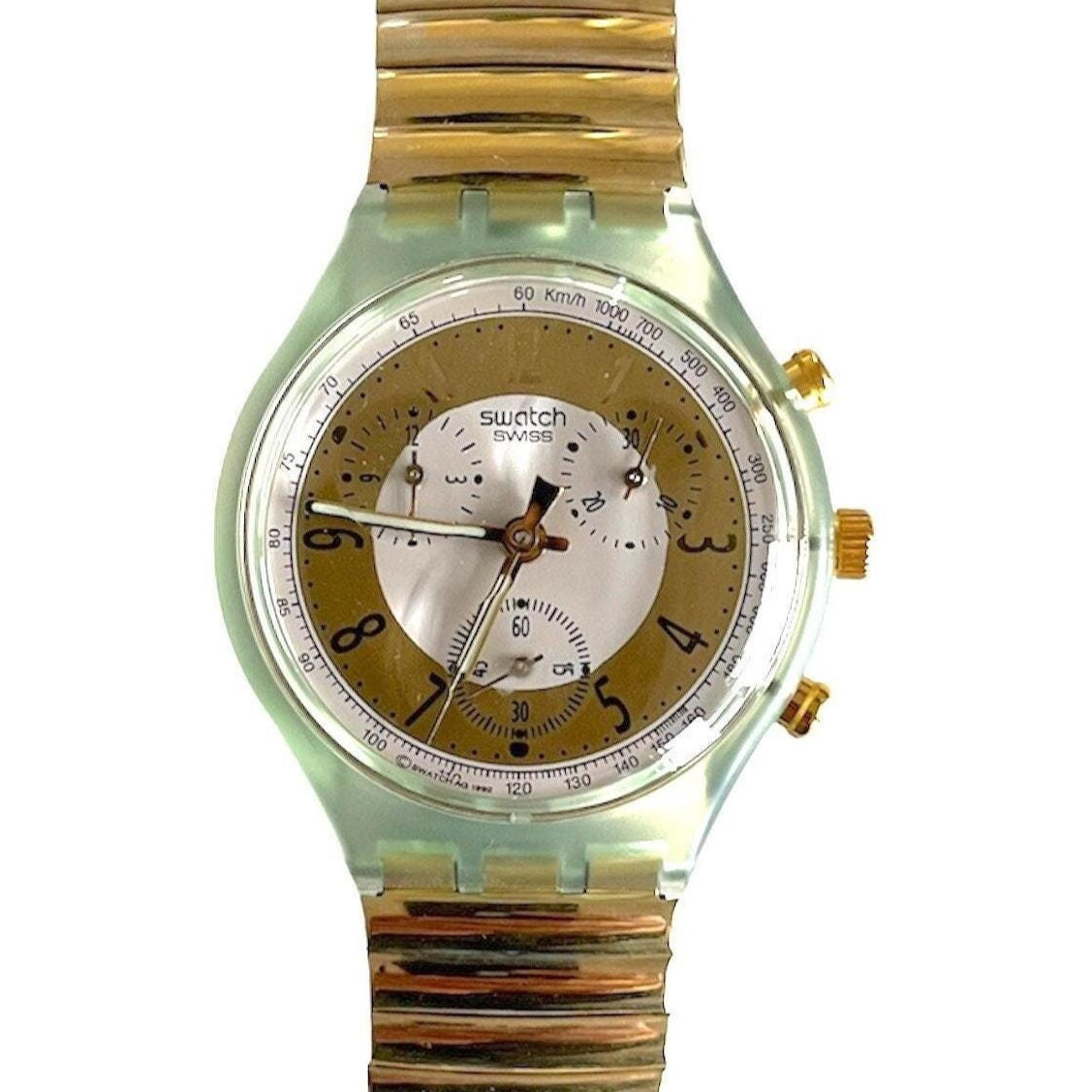 Swatch Chrono GOLDEN GLOBE SCG100 (1993)