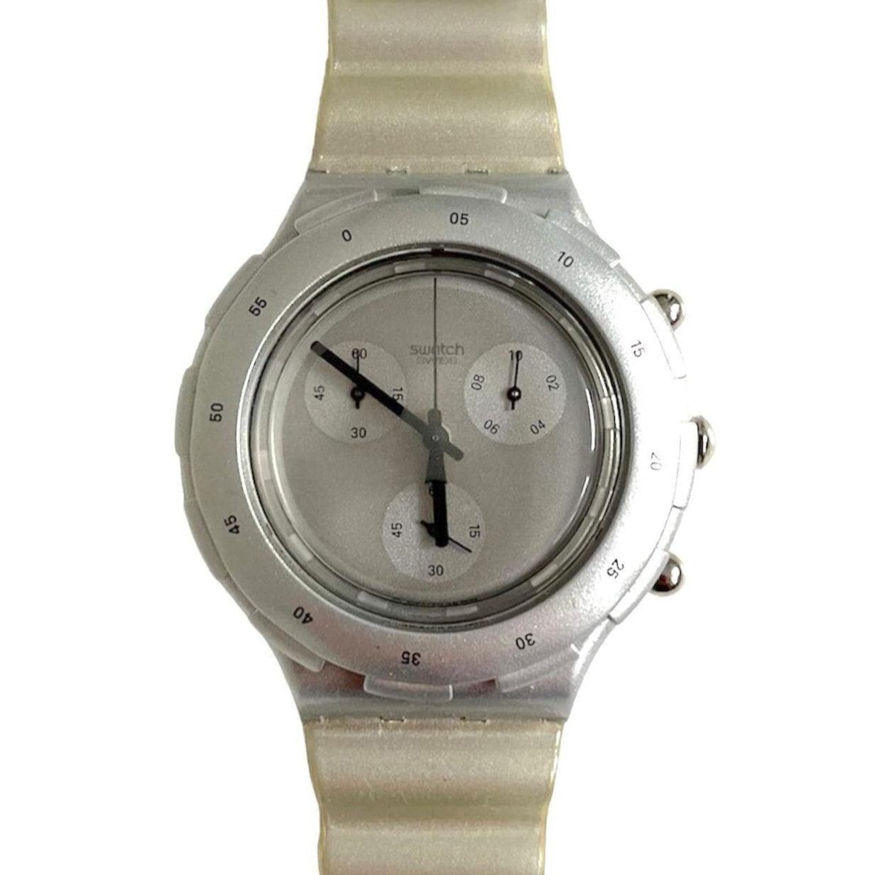 Swatch Aqua Chrono SILVER SBM107 (1997)
