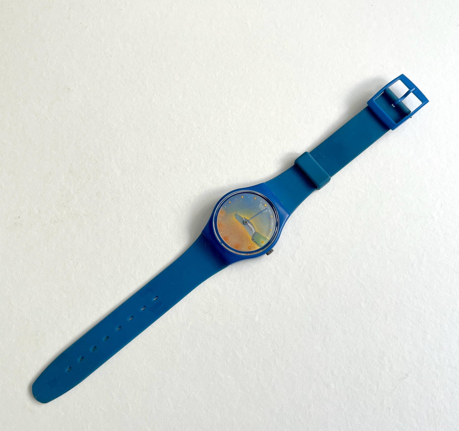 Swatch Artist Special Gent FOLON No. 3 LE TEMPS GZ108 (1987)