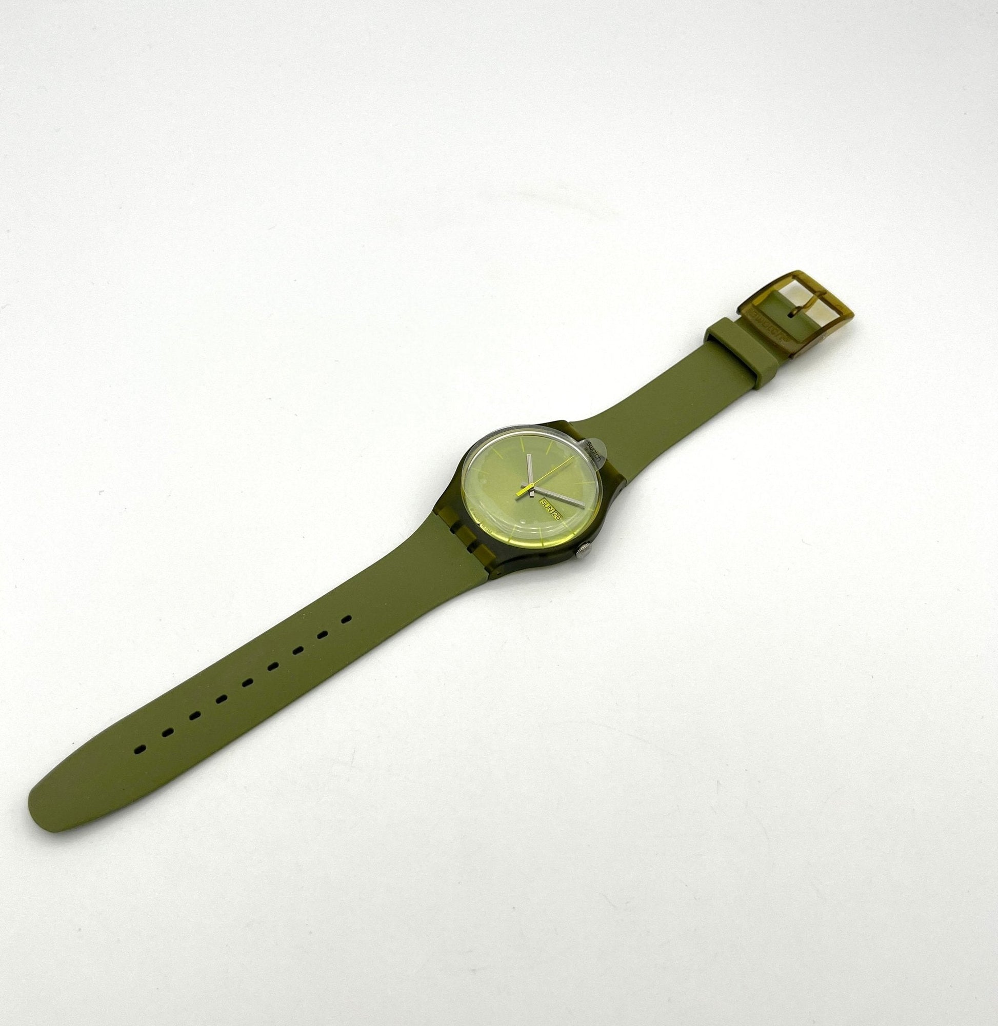 Swatch New Gent OLIVE REBEL SUOG700 (2010)