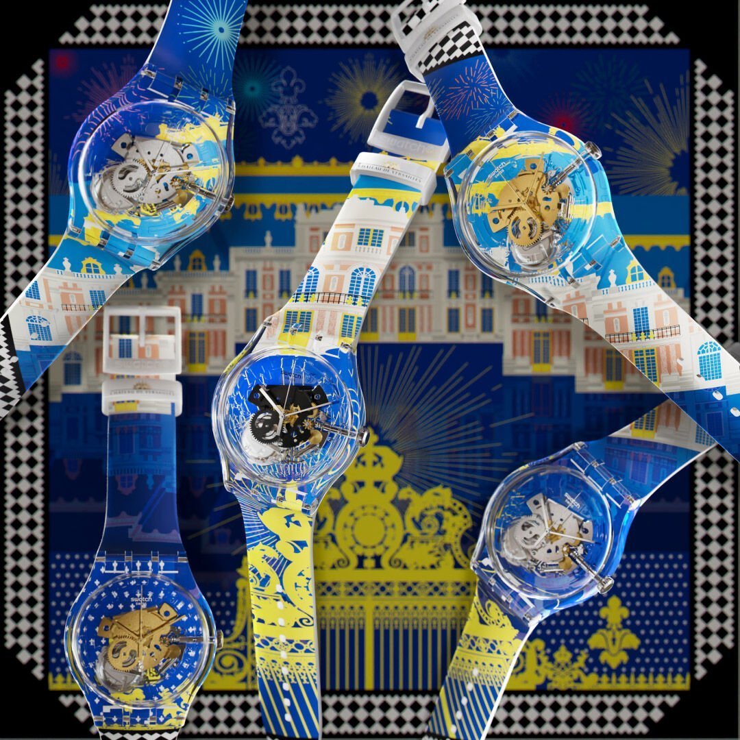 Swatch X You - Château de Versailles - Architecture SUOK145-055